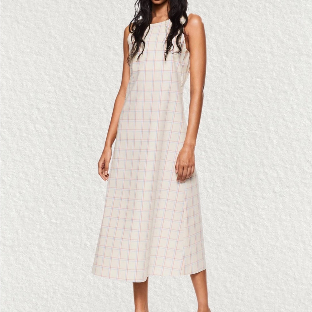 Brand new mango cotton midi dress size 2